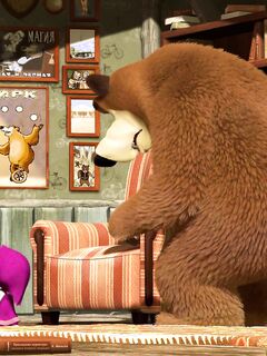 Маша и Медведь 2 сезон - Двое на одного смотреть онлайн