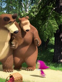 Маша и Медведь 3 сезон - Сколько волка ни корми… смотреть онлайн