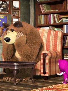 Маша и Медведь 3 сезон - Вокруг света за один час смотреть онлайн