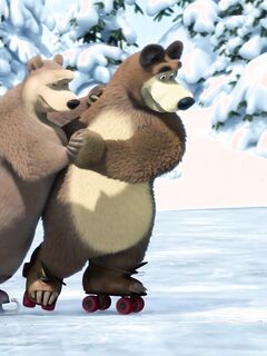 Маша и Медведь - Праздник на льду смотреть онлайн